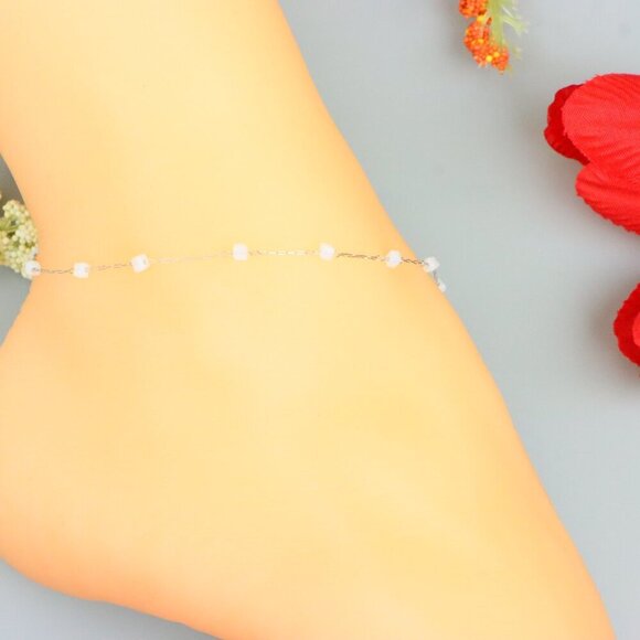 "Handmade Anklet – A Stylish Choice for Women, Thoughtful Gift Idea, EVCH1433 - Picture 10 of 10